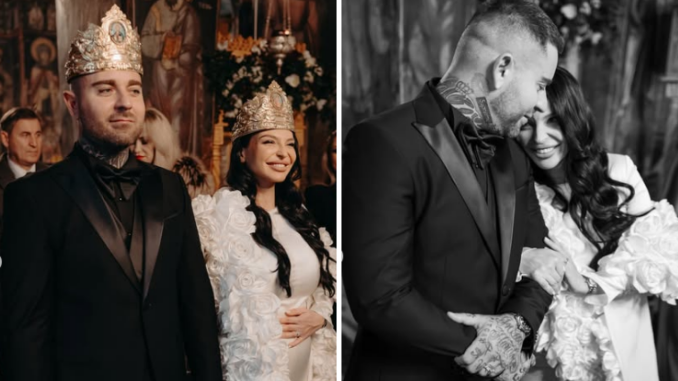 Primele imagini de la cununia religioasă a Francescăi și lui TJ Miles! Artista a strălucit