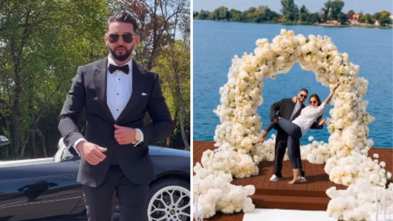 Dorian Popa, detalii spectaculoase despre nuntă [Video]
