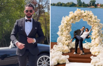 Dorian popa si Andreea nunta