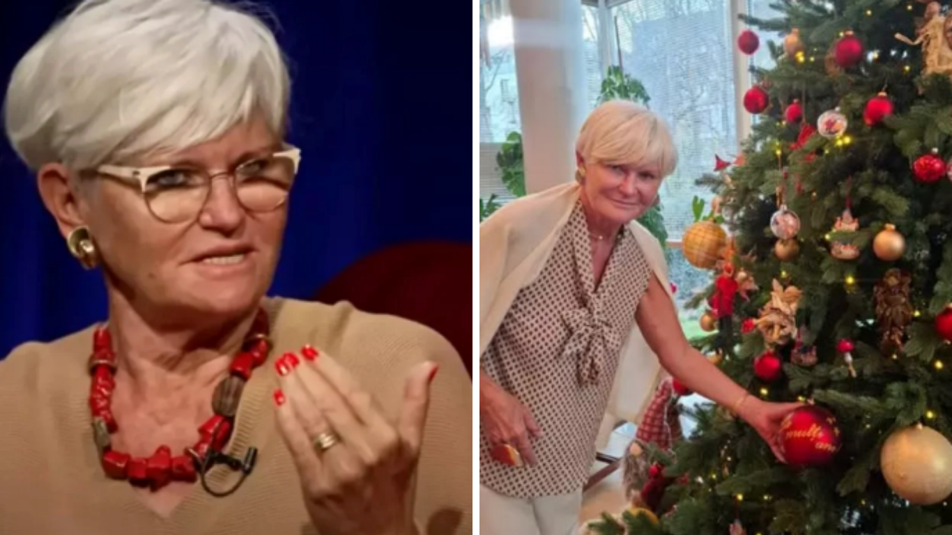 Monica Tatoiu și-a decorat bradul de Crăciun de 4 metri înălțime! Masa de sărbători va fi de 