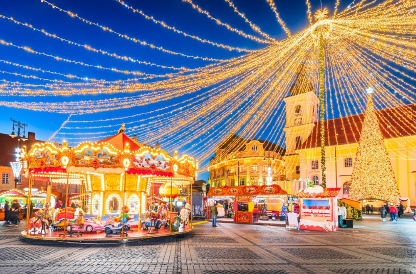 Când se deschid târgurile de Crăciun din România în 2025. La Craiova, la apariția lui Moș Crăciun...va ninge!