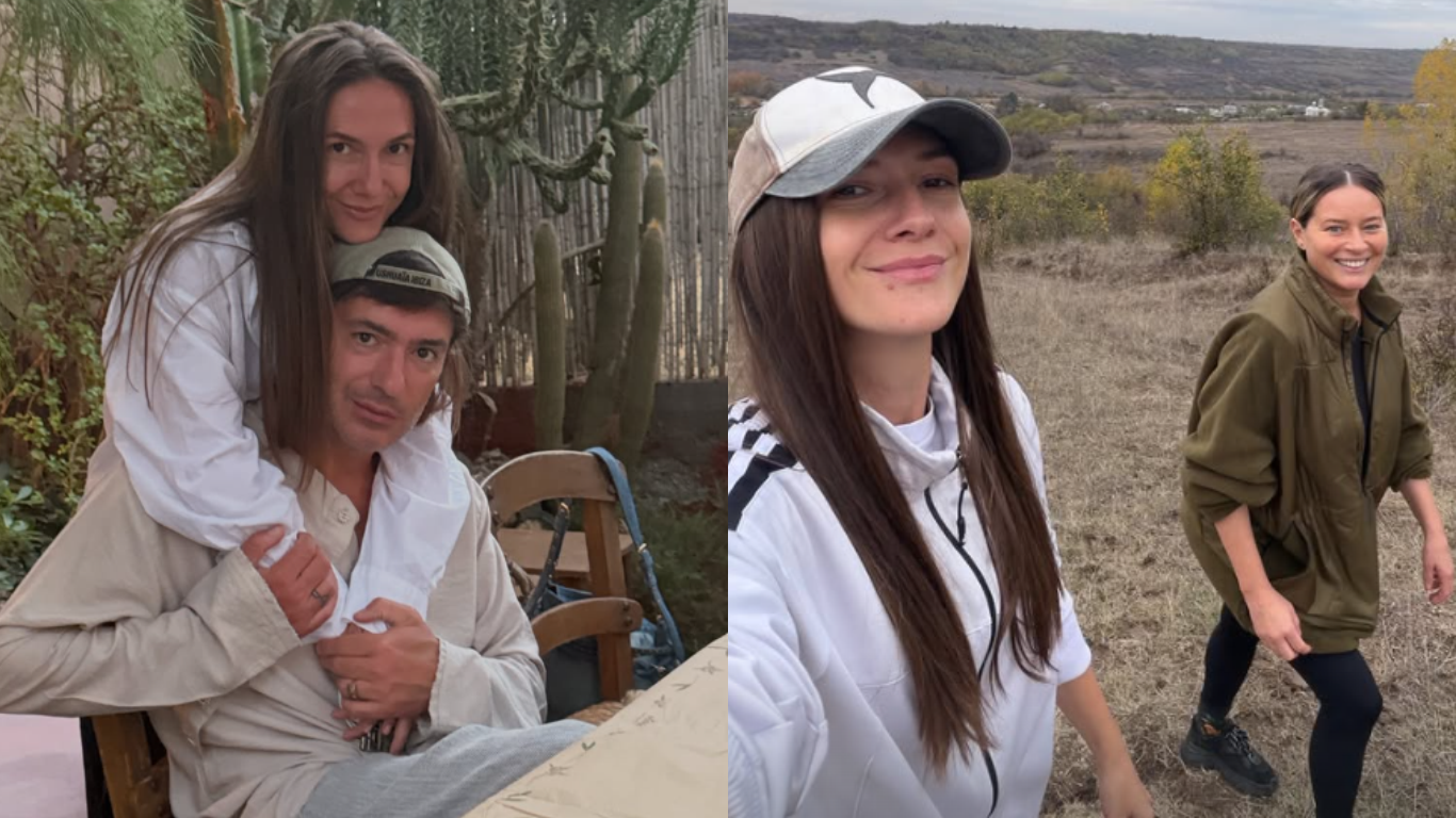 Adela Popescu și Radu Vâlcan, vizitați de prieteni dragi! Laura Cosoi și soțul ei au ajuns la Șușani