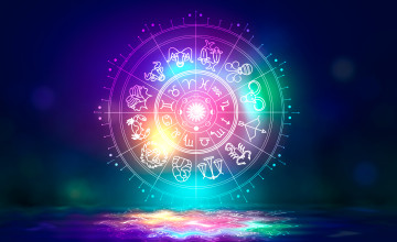 Zodiac signs and astrology with constellations, concepts, predictions, horoscopes, beliefs