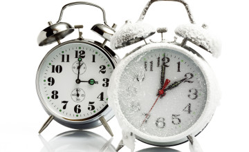 Alarm clocks, close-up